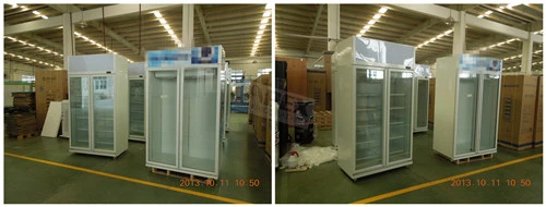 Beverage 2 Door Refrigerator with Top Compressor